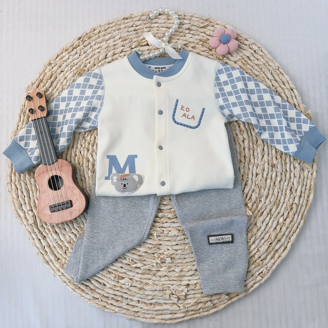 60236三宝兔春秋男宝分体套婴幼儿（考拉熊）