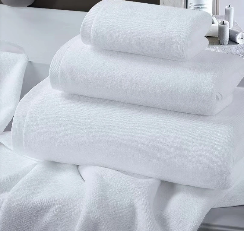 微瑕全棉提花浴巾  140*80加厚印花