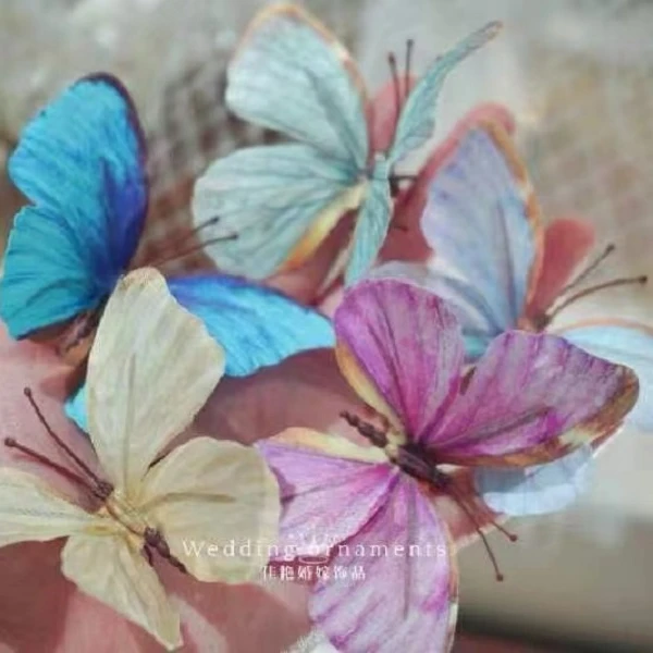 3034新款精致古装配饰蝴蝶发饰百搭多用款汉服仙仙气质头饰