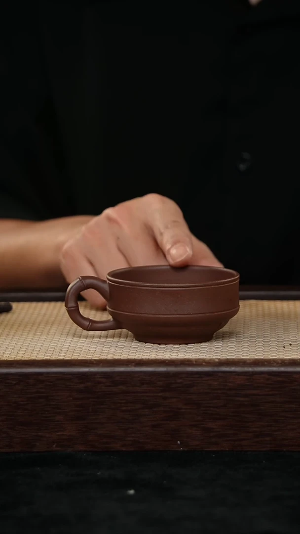 【闪购商品】紫砂茶壶@@aa13607带把小杯款二