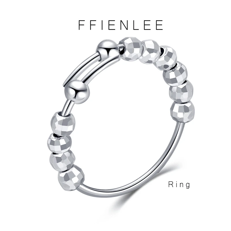 925银戒指 时尚气质随心戒指 约1.1克 YINJIE10004