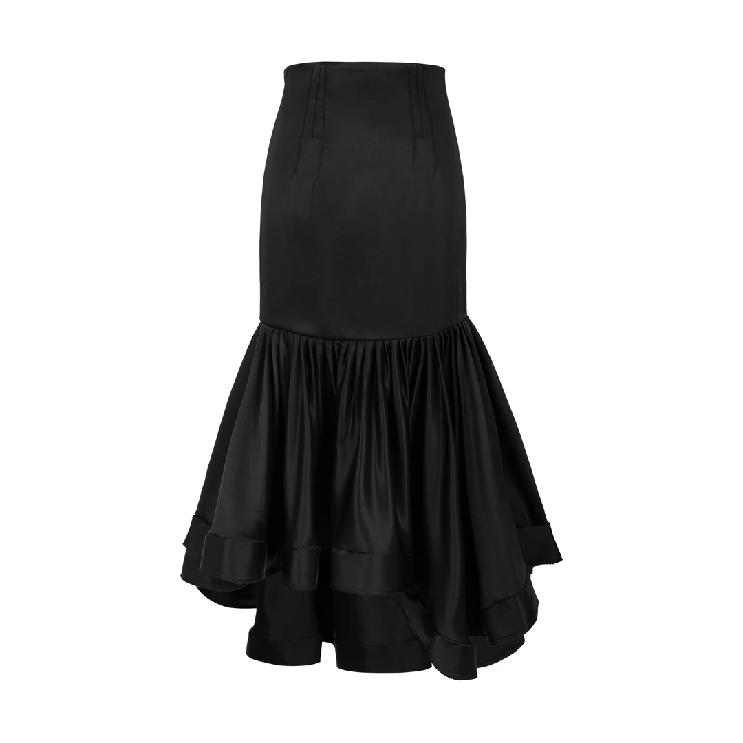 Z/S+D.双面醋酸立体半裙841L404Z