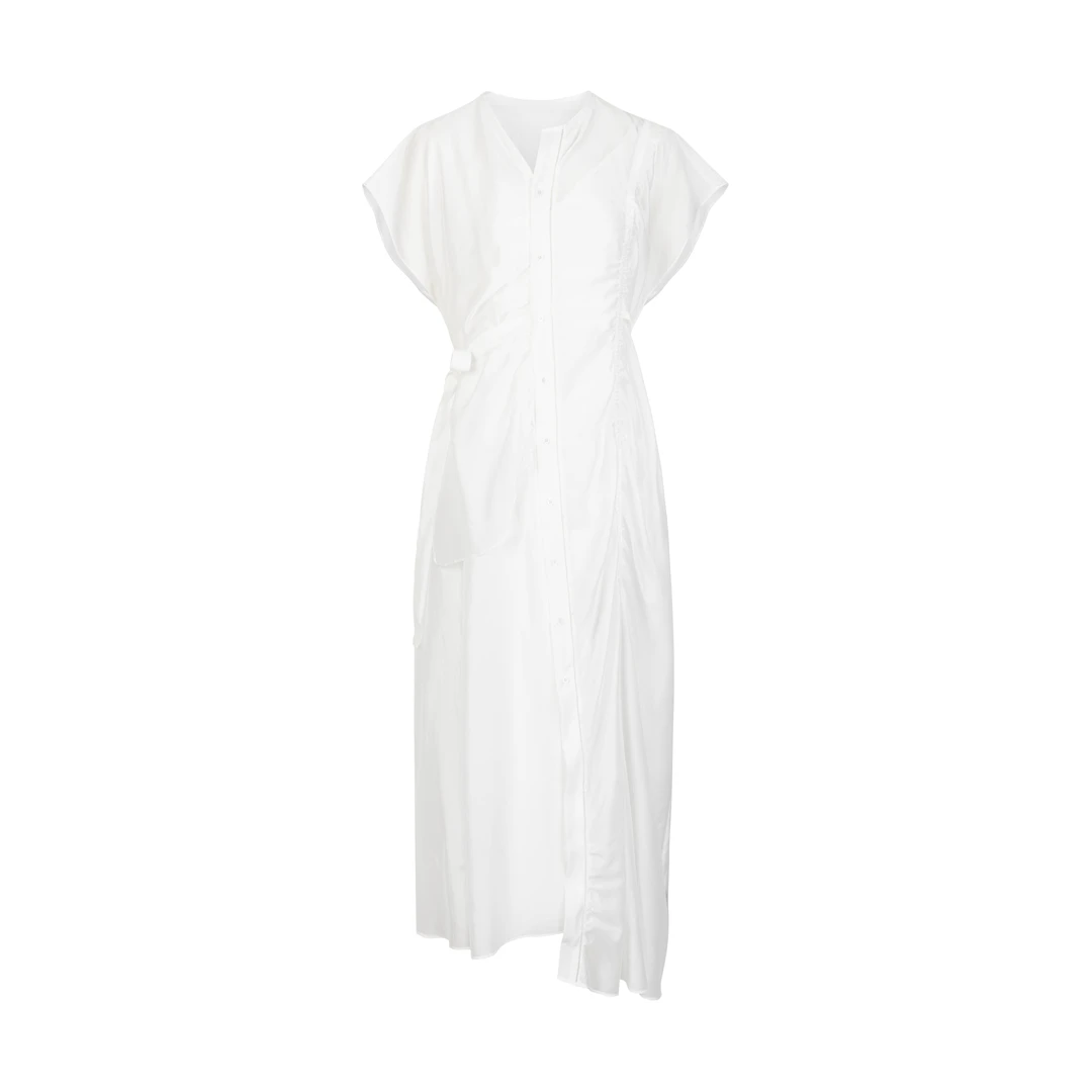 Z/S+D.行云流水天丝棉有设计感连衣裙841D410Z