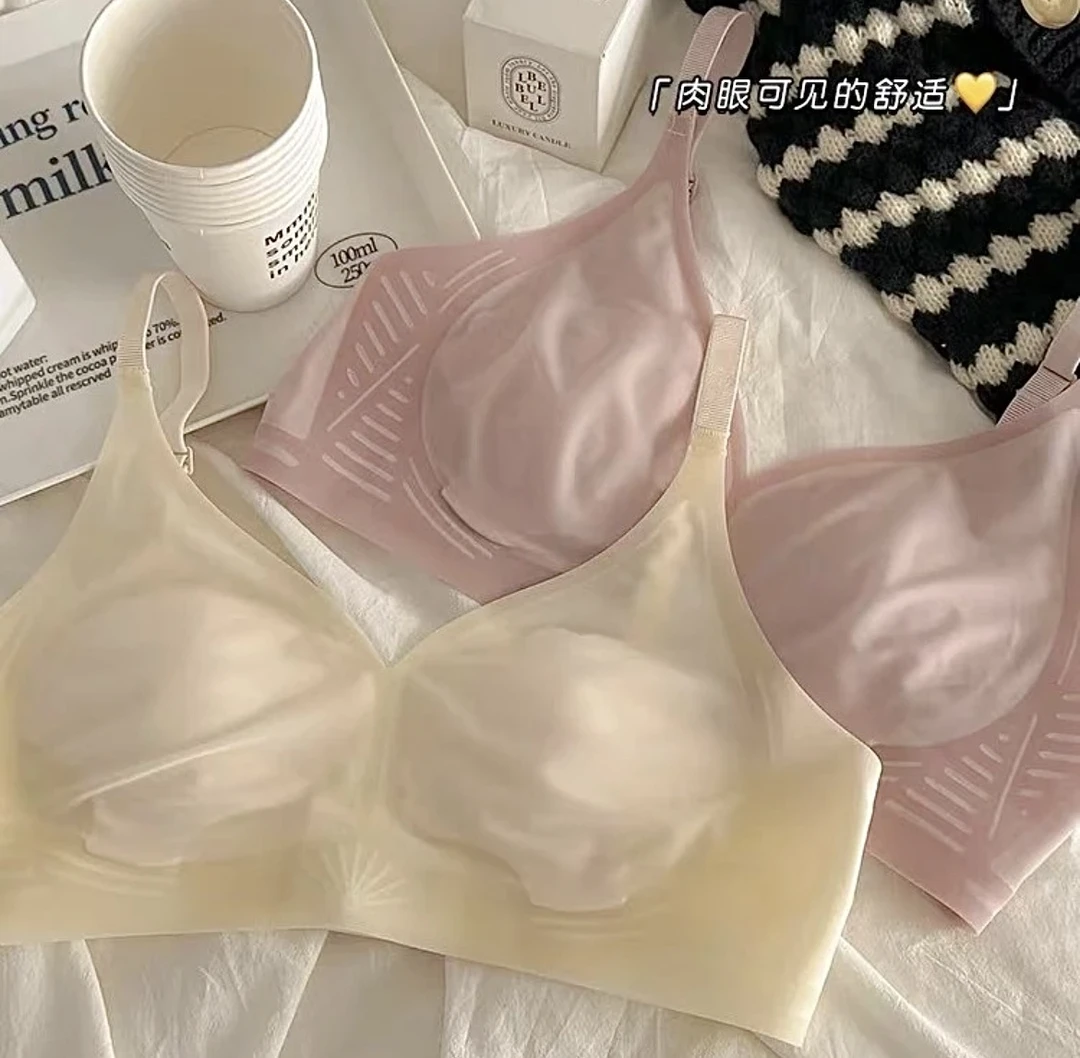 O801-999高货品牌女士文胸编码性感内衣无钢圈小胸聚拢无痕裸感