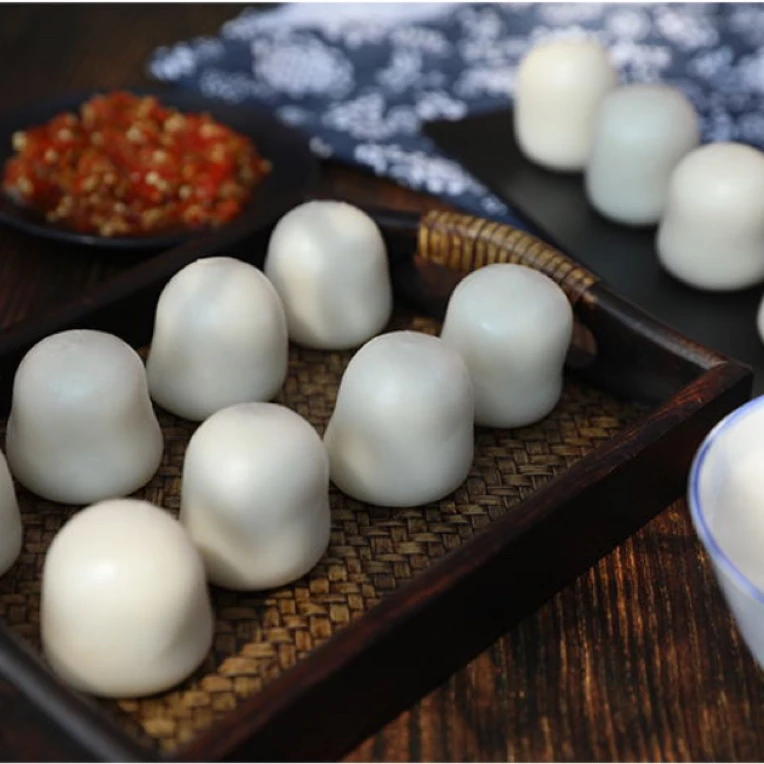 六道云庐鲜肉笋丝雪菜米粿700g(10个)*2袋桐庐米包子米果桐庐米粿