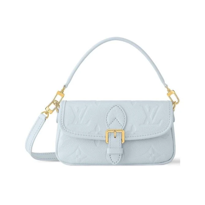 全新未使用 LouisVuitton/路易威登 【佳娴】法棍包 蓝色TP028946
