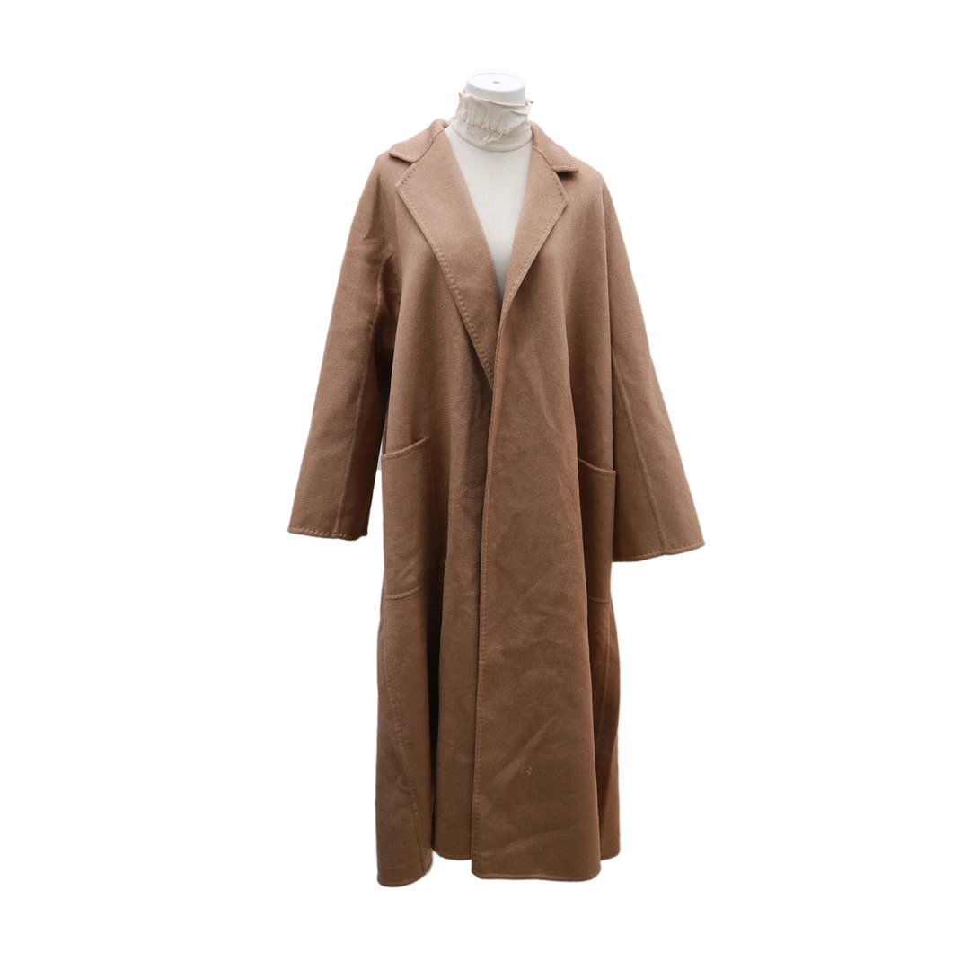 99新 MaxMara 【佳娴】Labbro 山羊绒大衣 驼色TP006431