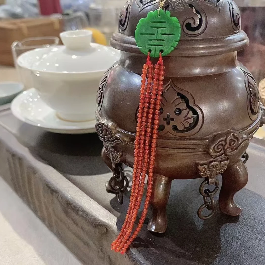 非金属树脂耳饰 新中式百搭耳坠