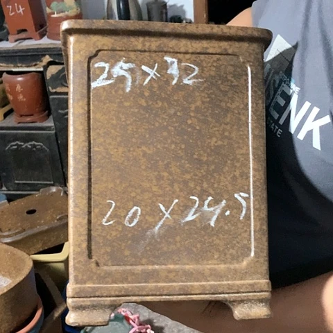 紫砂花盆手工制作