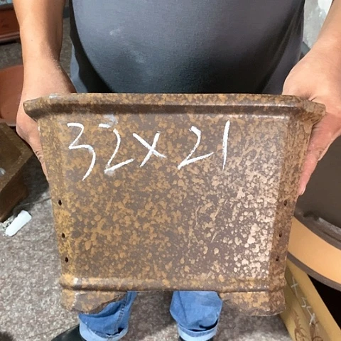 紫砂花盆手工制作