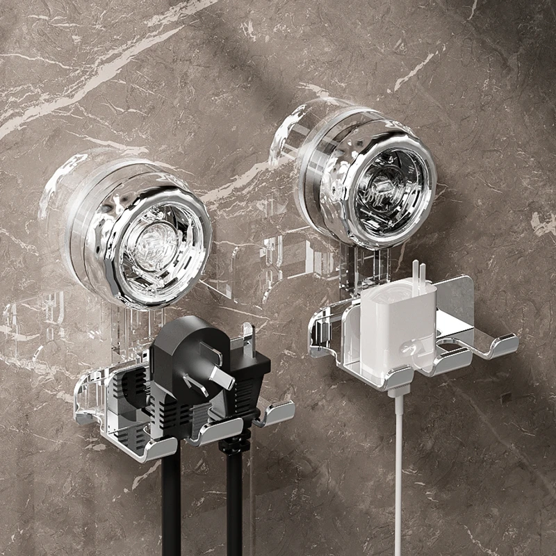 【哈乐熊】三头吸盘挂钩轻奢家用免打孔吸盘挂钩强力真空无痕挂钩