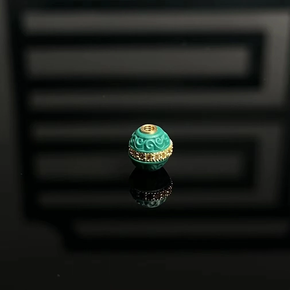 穷哥们出品-汉堡珠-10mm-单颗配饰