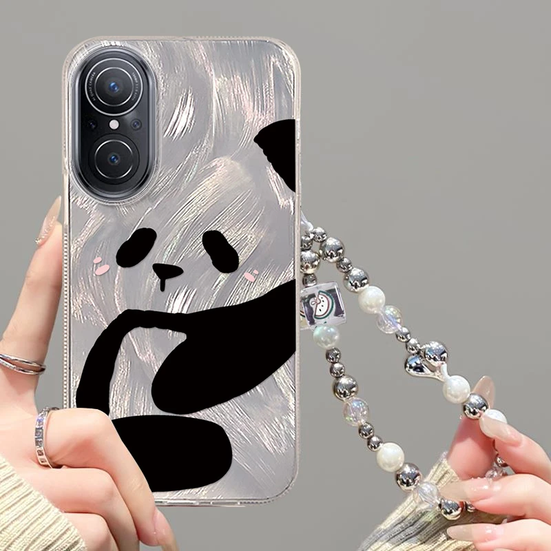 适用于【华为】Nova9SE熊猫可爱创意个性新款全包防摔手机壳