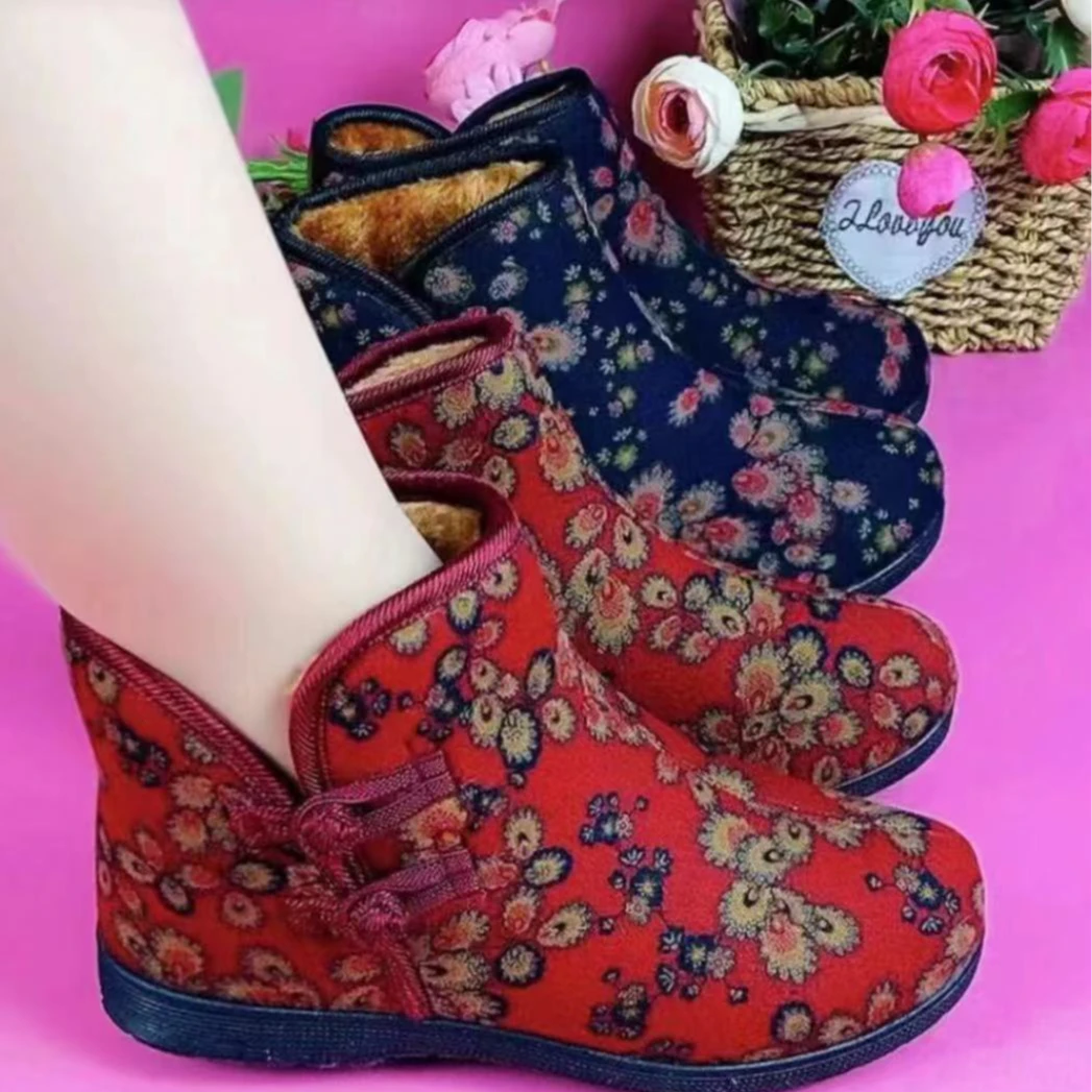 老北京妈妈大棉鞋