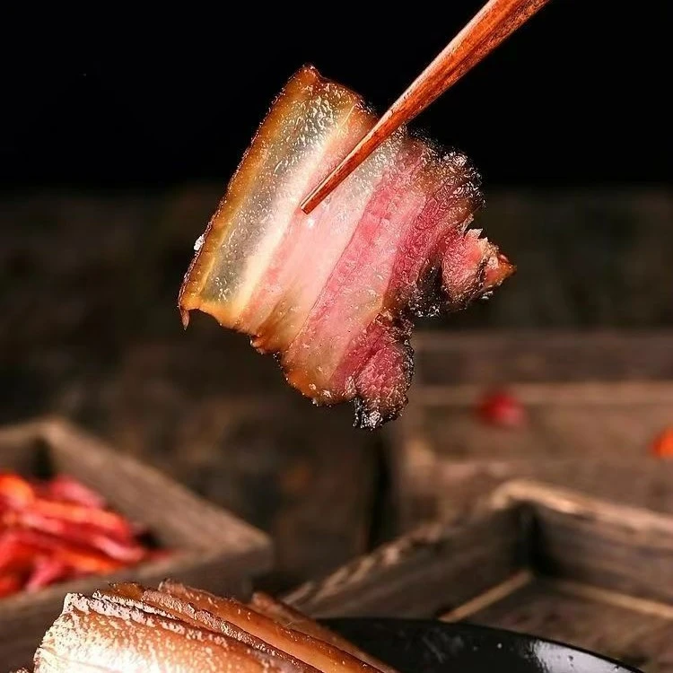 农村粮食猪熟食烟熏腊排骨腊猪肉农家味道小时候的味道