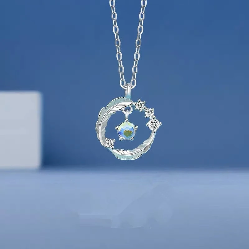 合金项链 丘比特浅羽项链轻奢小众高级感ins不掉色锁骨链