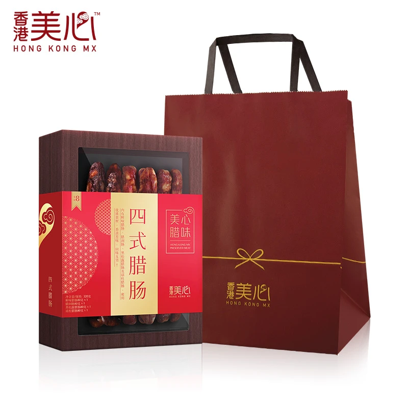 【达人专属】美心四式腊肠广式腊肠腊肉多口味香肠烤肠特产年货送礼