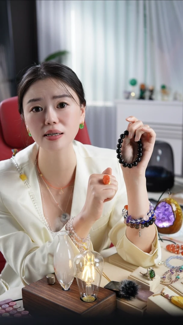 【闪购商品】辉石手串未镶嵌金运石手串