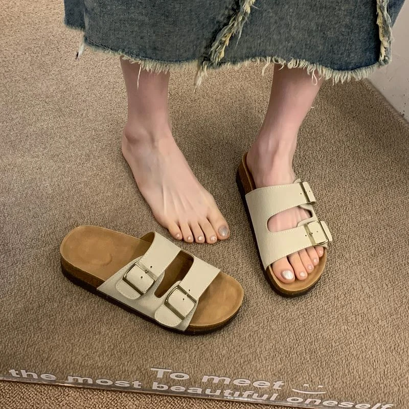 2024新款网红超火小众高级感厚底凉拖鞋女夏季外穿时尚百搭沙滩鞋