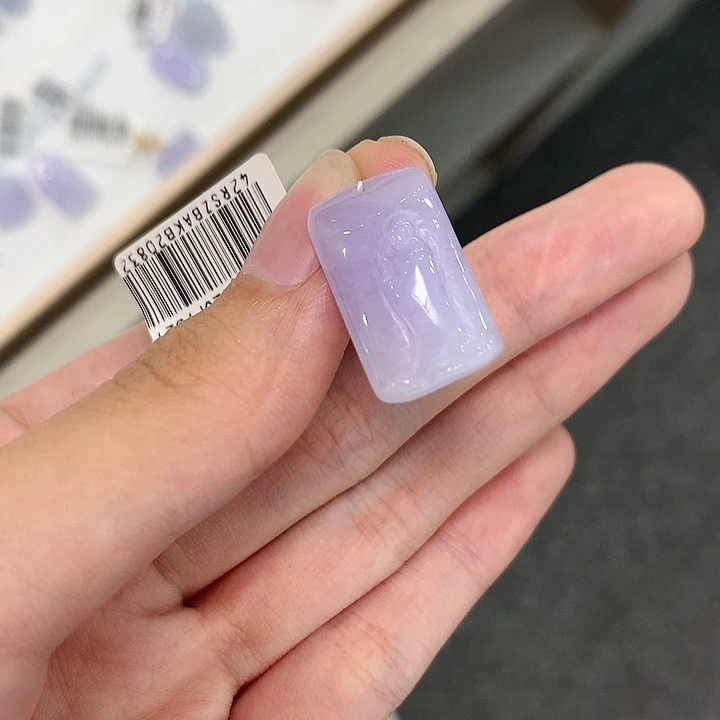翡翠颈饰未镶嵌悟道