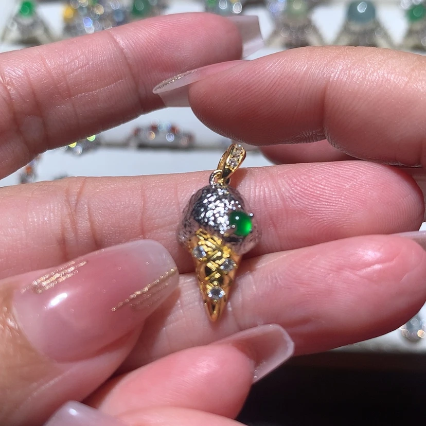 【闪购商品】翡翠1银S925镶嵌