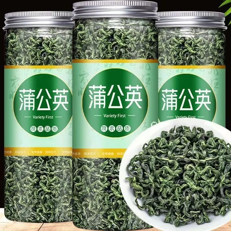 9.9抢4罐】蒲公英茶 蒲公英根茶超值罐装婆婆丁清新泡水茶罐装批发