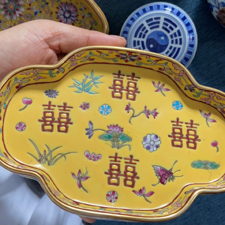 珐琅彩手工精品壶沉/下单前和商家确认款式画片