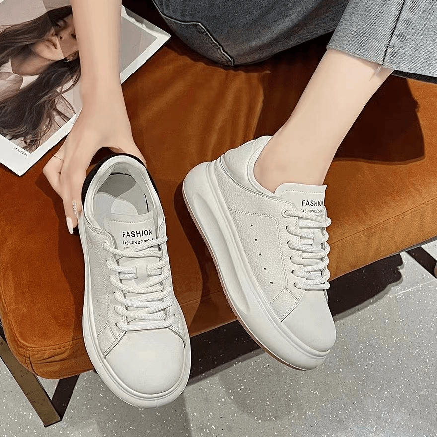 韩版时尚经典厚底百搭休闲鞋 6605 DI BT  检（直接拍大一码）