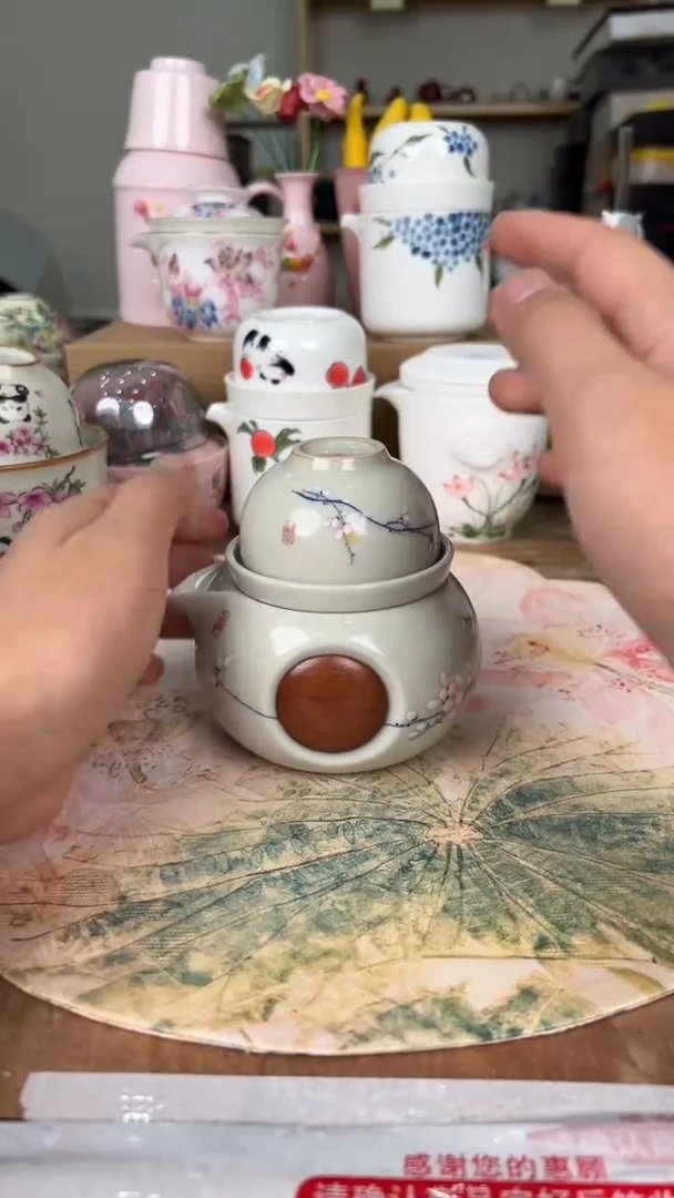 【闪购商品】陶瓷旅行茶具专卖