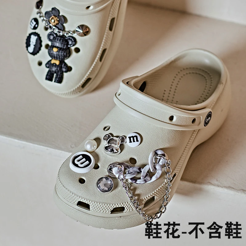鞋花-洞洞鞋金属鞋花鞋扣套装挂件装饰拖鞋配饰