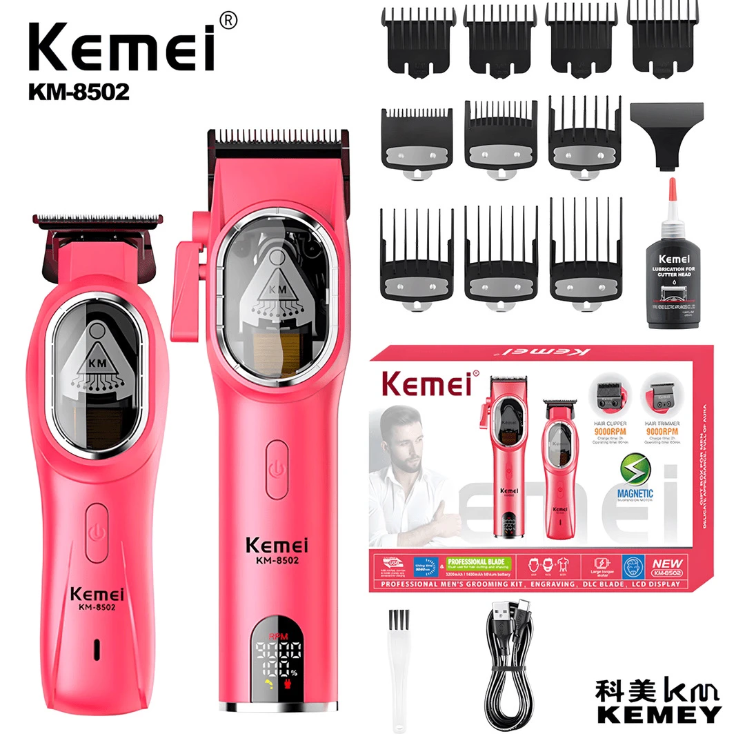 磁悬浮理发器理发店专用油头推白渐变雕刻电推剪大功率剃头电推子