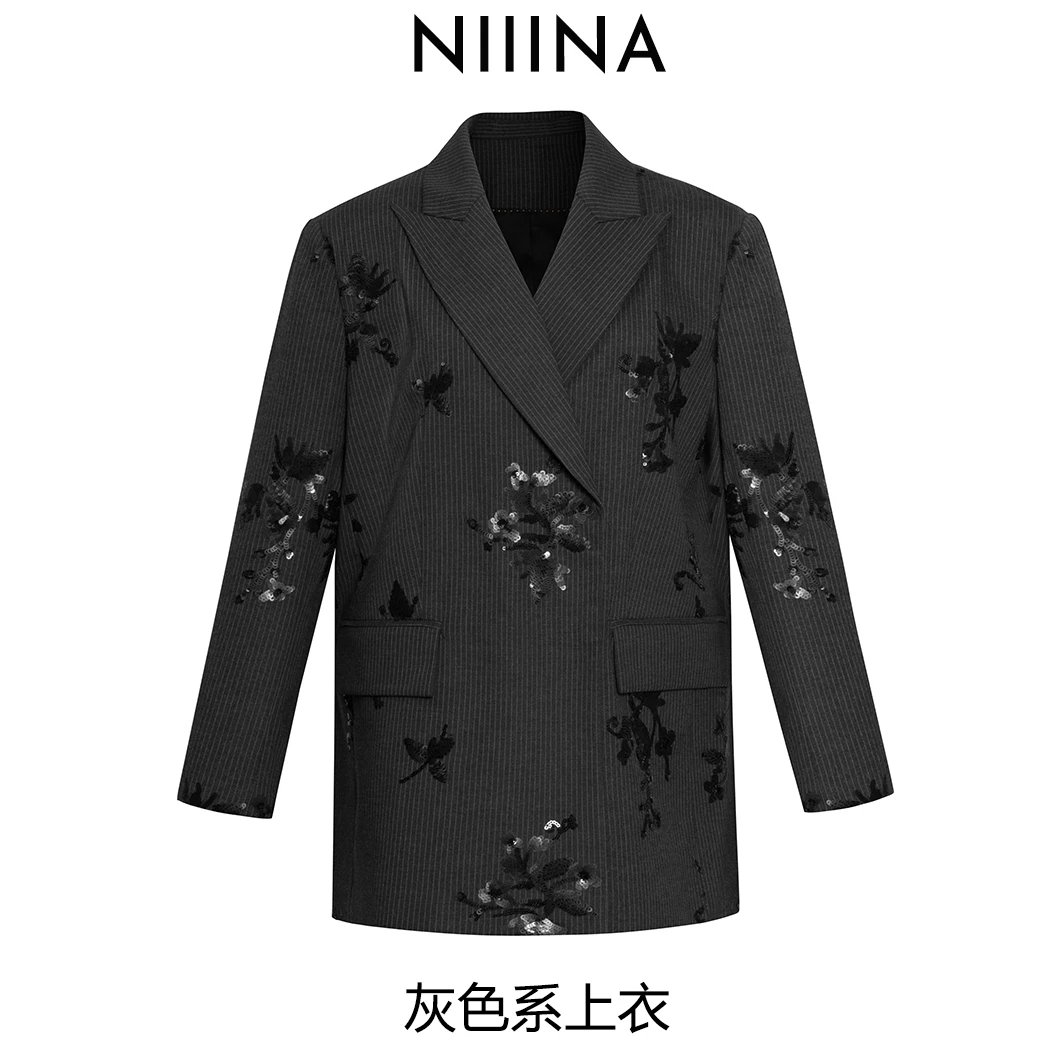 NIIINA设计师原创上衣重工外套61175H