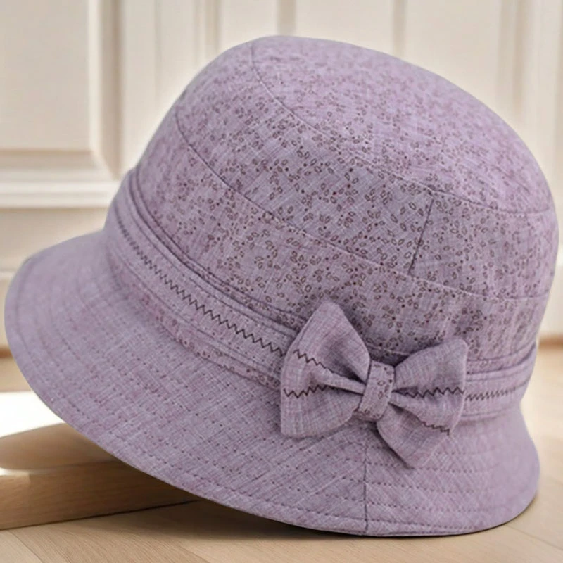 适合老人中老年人戴的帽子女秋春天薄款妈妈盆帽奶奶老人老太太帽