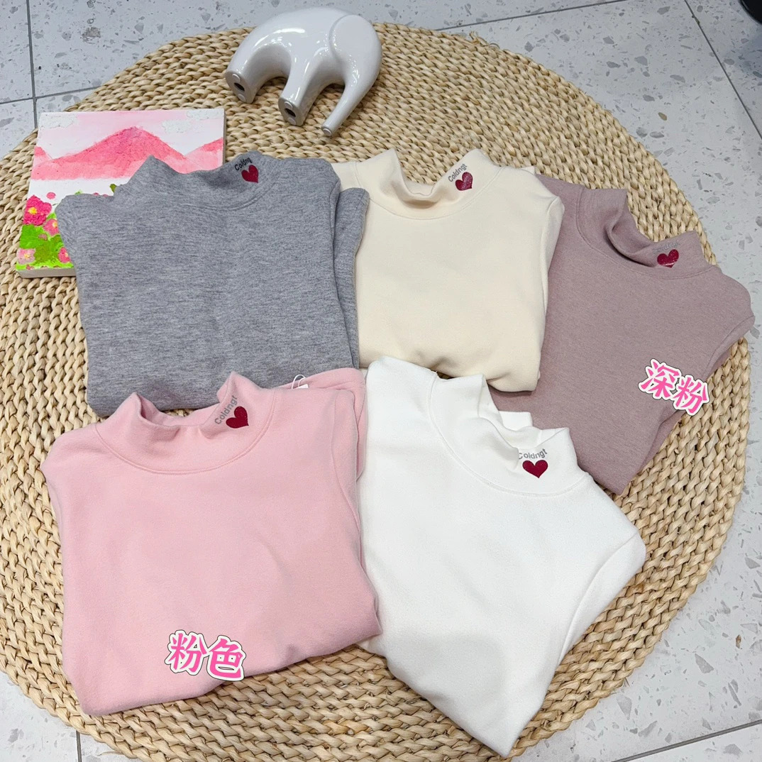 NGT 2024新款冬款领口爱心打底衫 2452212