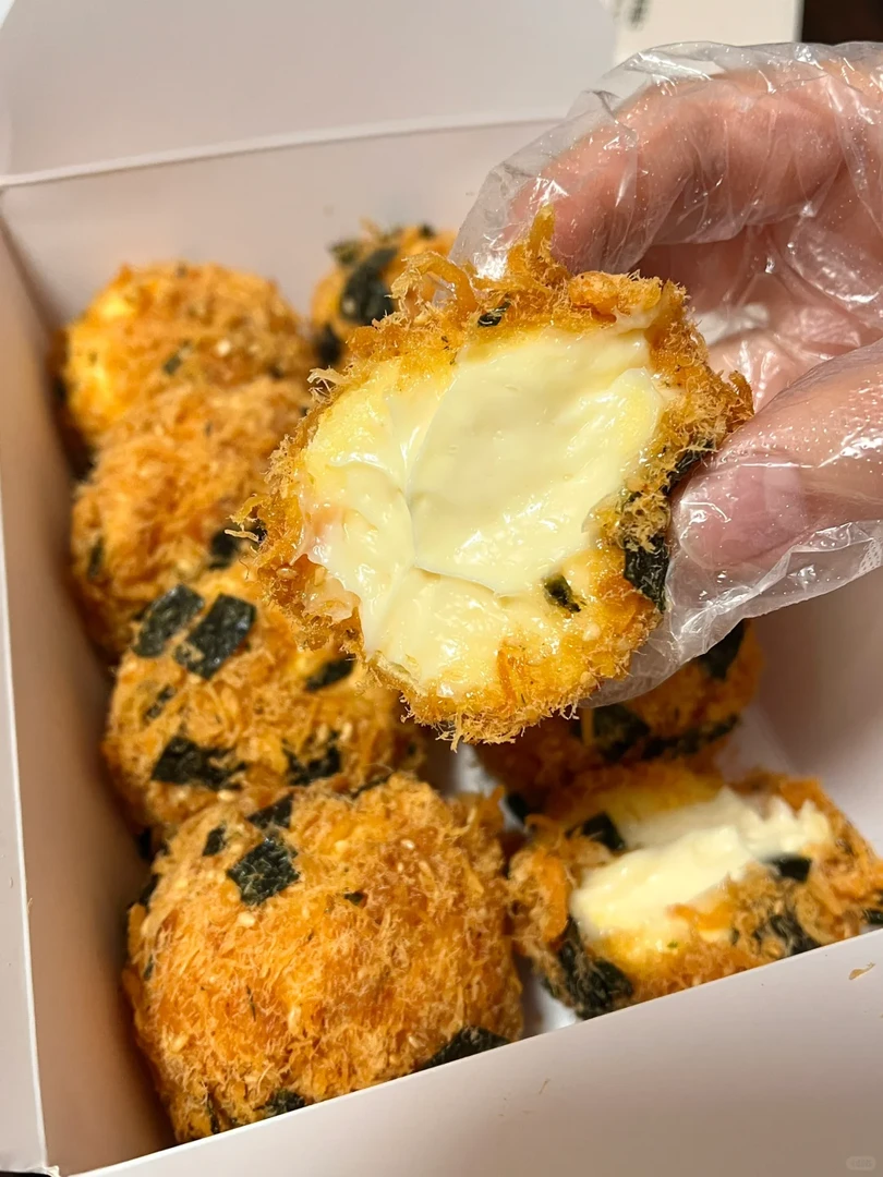 鲍师傅 海苔肉松小贝4枚装