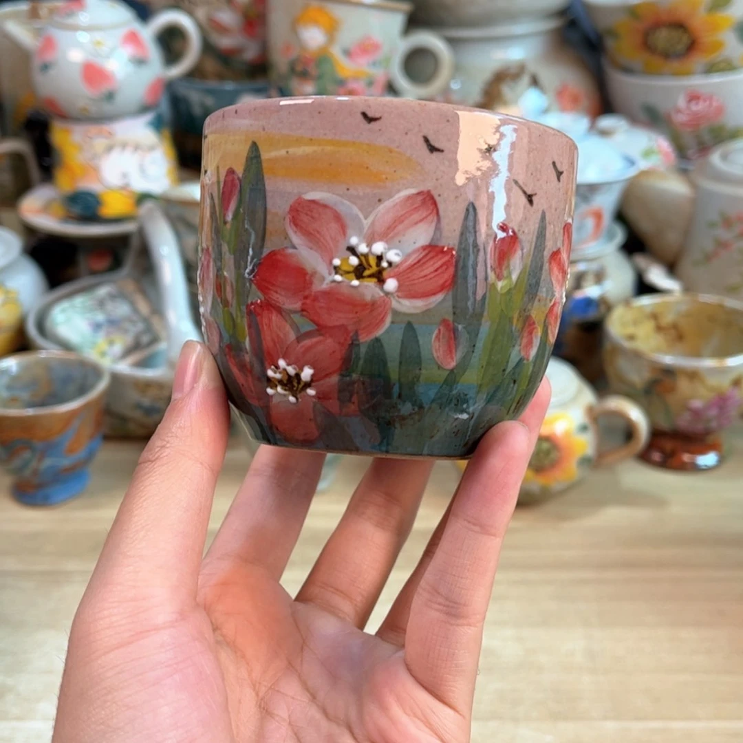 【闪购商品】景德镇陶瓷手工杯