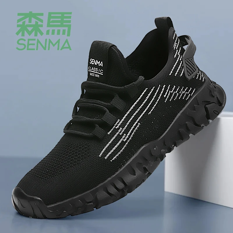 SENMA/森马男士网面跑步鞋休闲百搭鞋春夏季新款潮流鞋A09400008