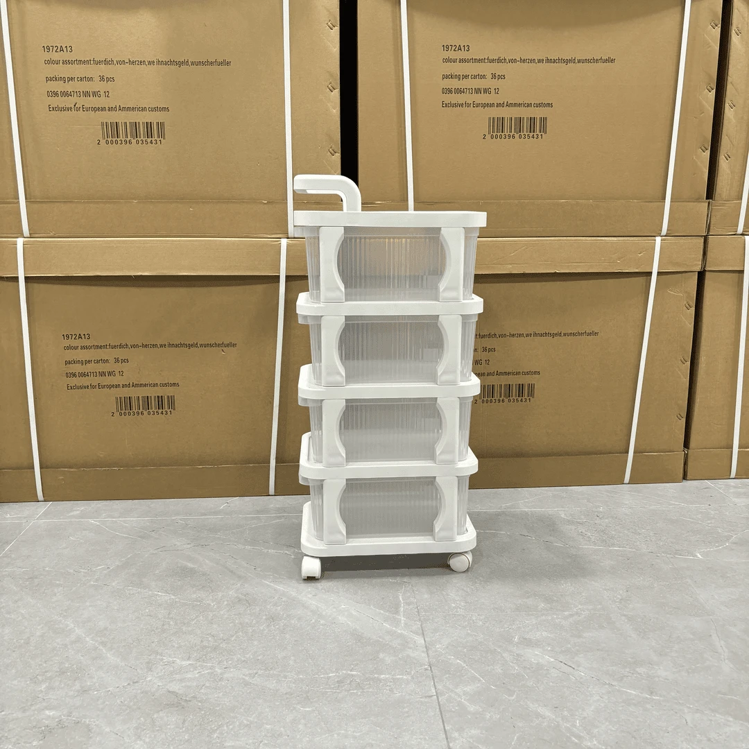 201-白色小推车家用