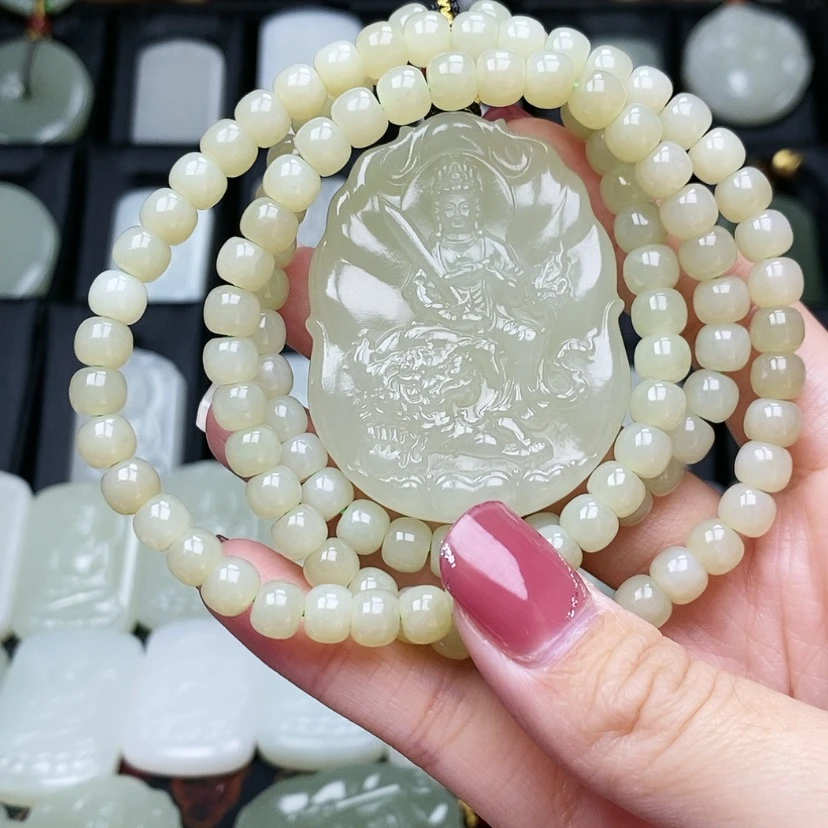 【闪购商品】和田玉颈饰未镶嵌_*