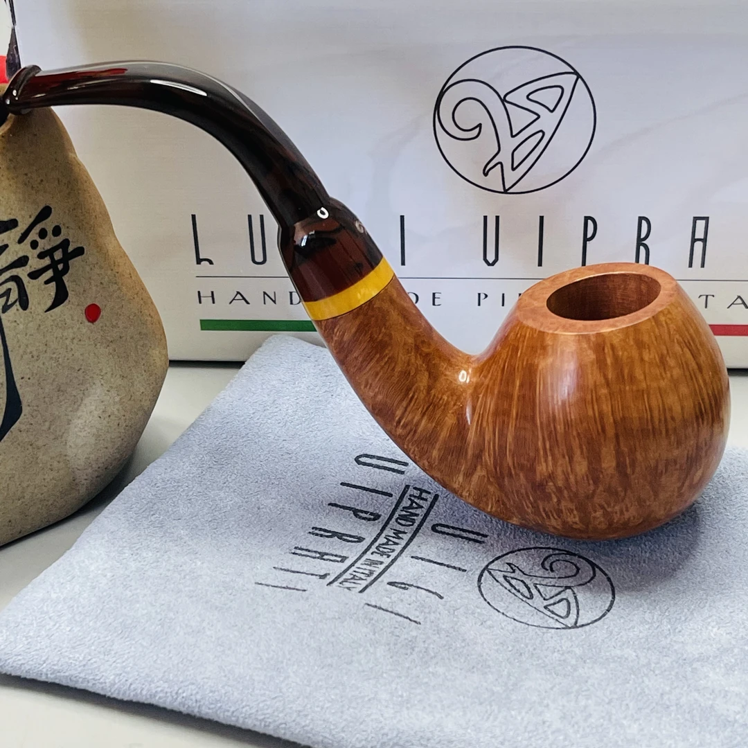 9043意大利维布拉蒂二花级彩胶烟嘴3毫米烟具（斗架是道具不售卖）