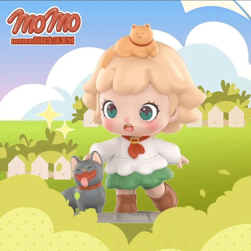 【拆盒】MOMO假日生活系列盲盒潮流玩具可爱迷你公仔手办摆件女生
