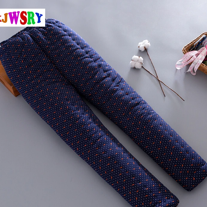 XJWSRY/轩骏男士棉花裤手工缝制高腰棉裤弹力保暖裤加厚直筒裤