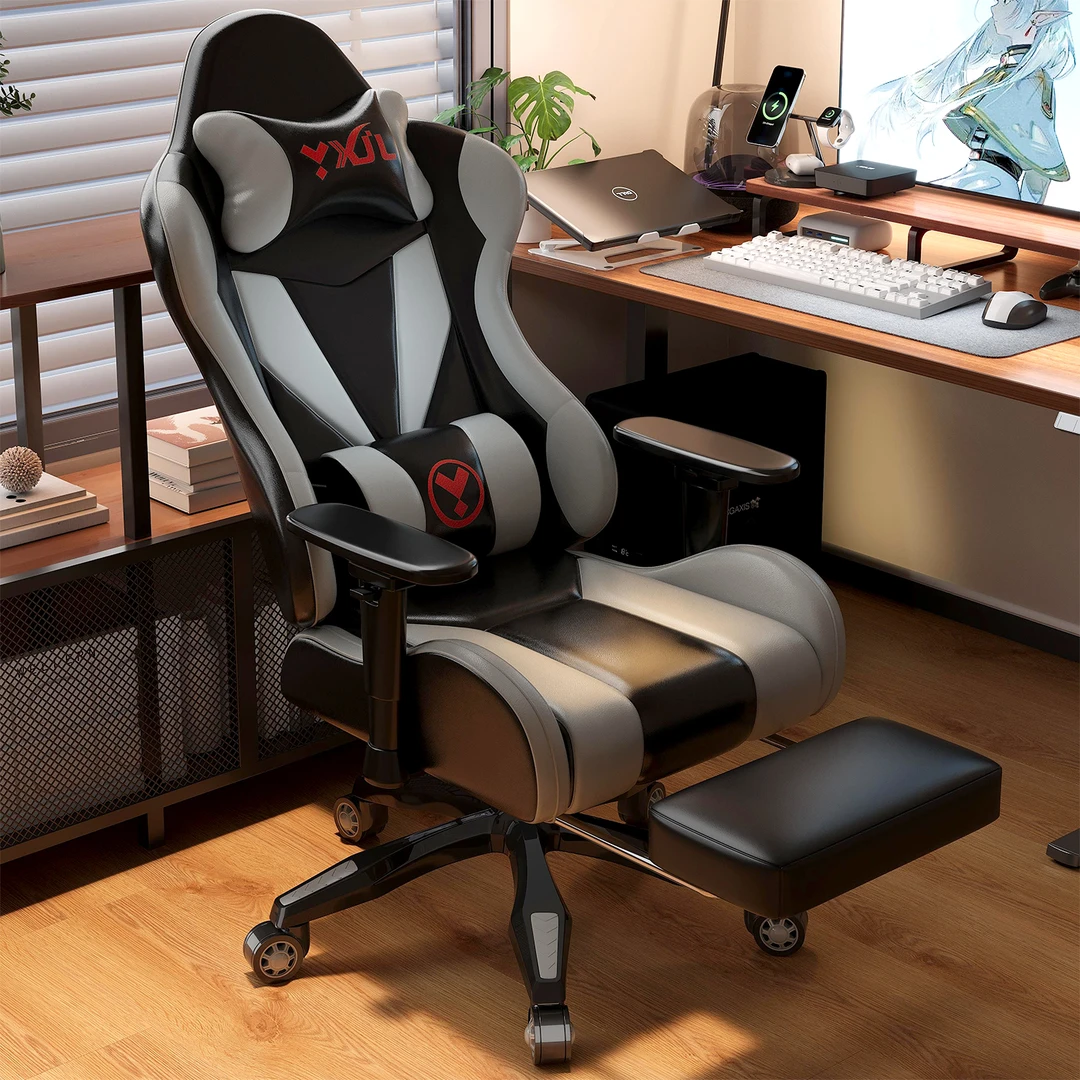 电竞椅升降扶手家用电脑椅男宿舍游戏座椅舒适久坐办公人体工学椅