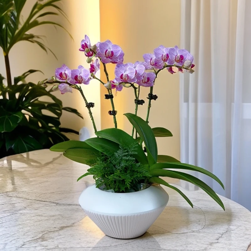 花仙子【樱花】优雅蝴蝶兰轻奢唯美室内绿植花卉艺术高级盆栽