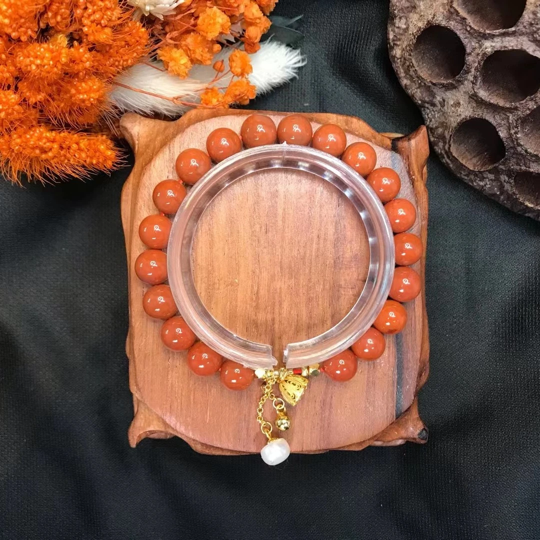 勤瑶单圈南红莲藕手串9300