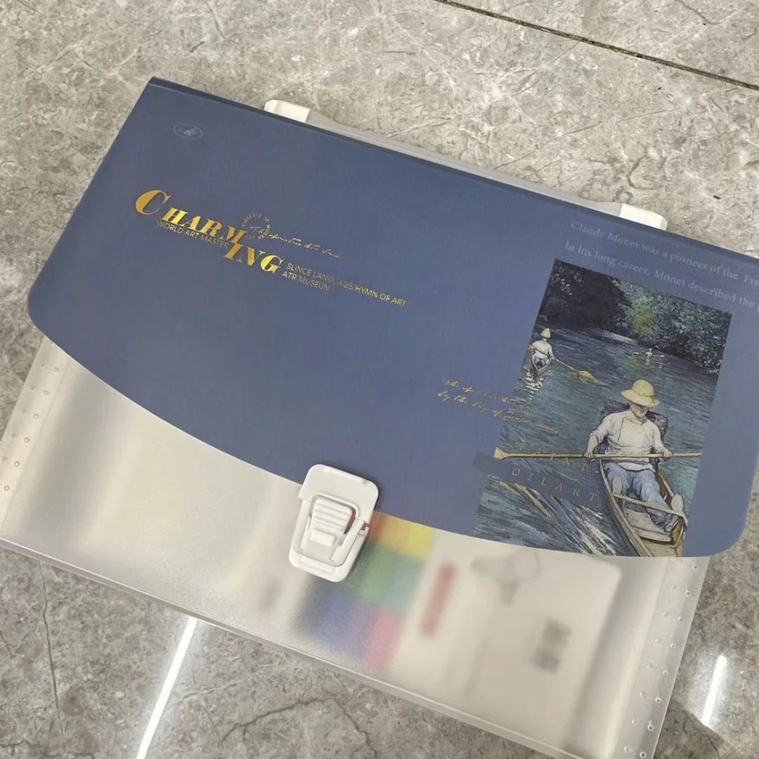 简约风琴包一个  封面图案随机