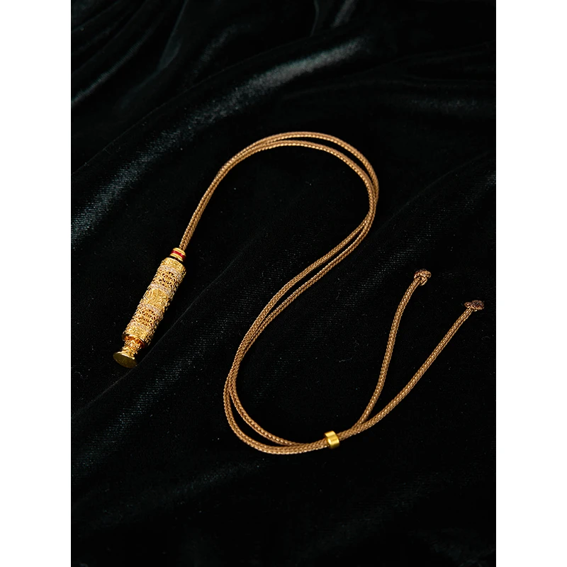 八宝金佛项链 A133X