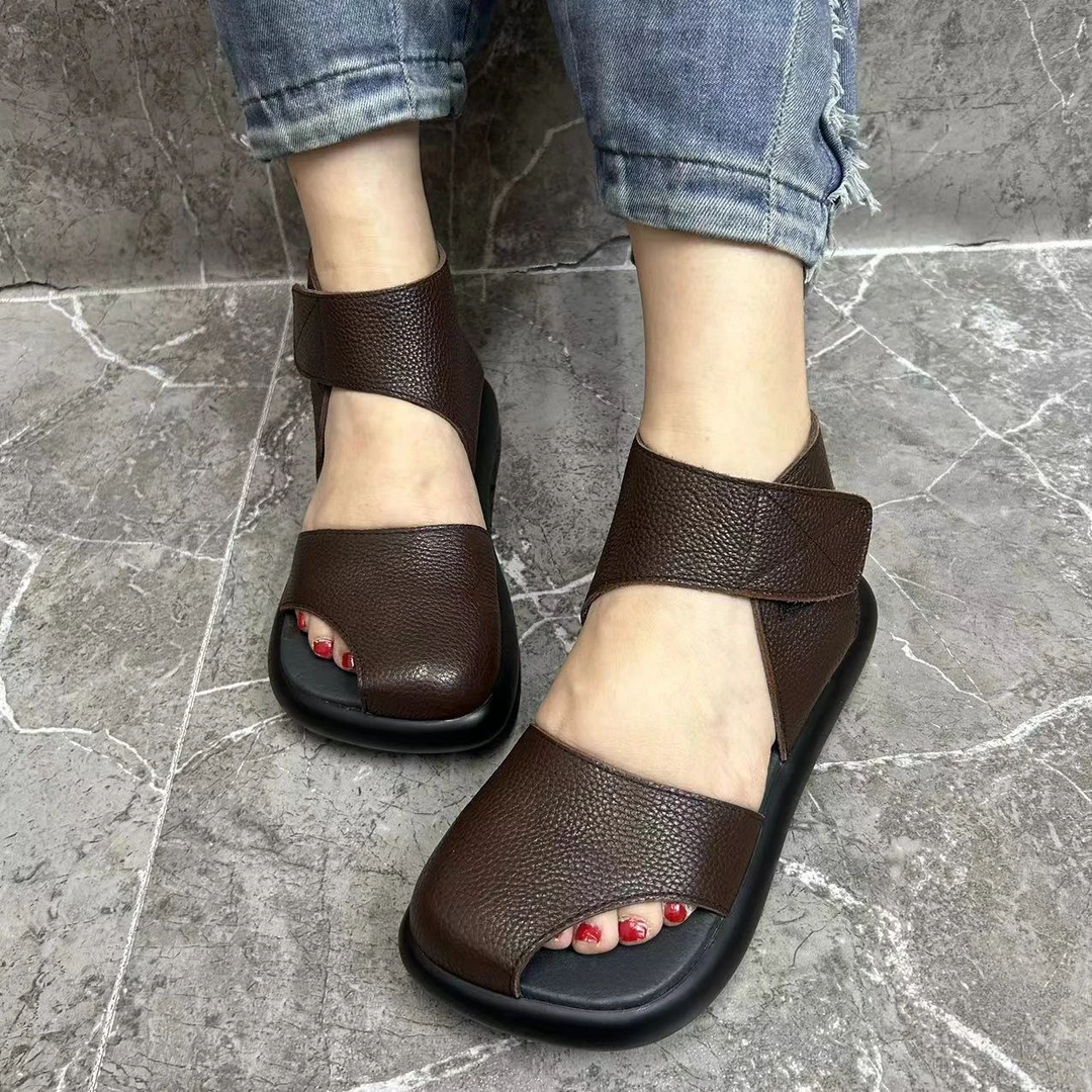 新款复古风舒适百搭休闲女鞋285-18