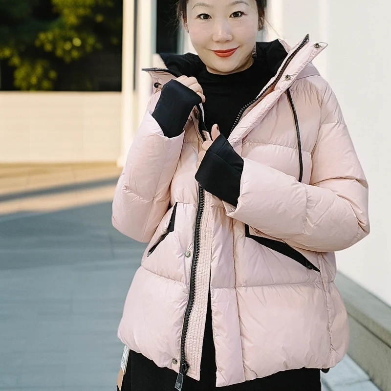 【XINHUI品质】2024秋冬女士休闲时尚简约棉服