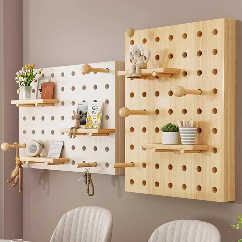 免打孔洞洞板电表箱装饰画北欧配电闸盒子遮挡盖板置物衣架壁挂件